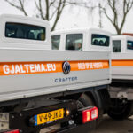 Uitbreiding wagenpark- 10 splinternieuwe VW Crafter Pick-ups